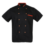 Max Maxb chef Coat uniforms Apparel Cook Jacket  Black M