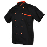 Max Maxb chef Coat uniforms Apparel Cook Jacket  Black M