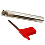 Max Maxb Right Angle Flat CNC End Milling Cutter Shank Holder C25-25-150-2T