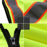 Max Reflective Safety Vest for Engineer Construction w/ Pockets Free Size Yellow