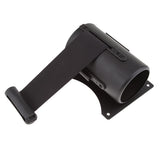 Maxbell 2m Wall Mounted Stanchion Queue Barrier Extended Retractable Belt Black