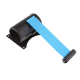 Maxbell 3Meter Retractable Belt Queue Crowd Control Barrier Wall Mount Space Saving Blue