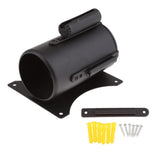 Maxbell 2m Wall Mounted Stanchion Queue Barrier Extended Retractable Belt Yellow