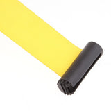 Maxbell 4m Retractable Belt Queue Crowd Control Barrier Wall Mount Space Saving Yellow