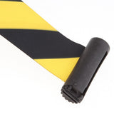 Max Maxb Retractable Wall Barrier Black and Yellow