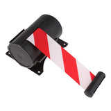 Max Maxb Retractable Wall Barrier Red and White