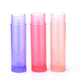 10x 5G Empty Lipstick Tubes Refillable Lip Gloss Balm Bottles Vials Clear