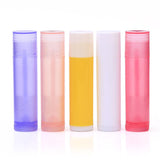 Max Maxb 10x 5G Empty Lipstick Tubes Refillable Lip Gloss Balm Bottles Vials Rose Red