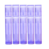 Max Maxb 10x 5G Empty Lipstick Tubes Refillable Lip Gloss Balm Bottles Vials Purple