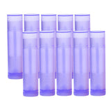 Max Maxb 10x 5G Empty Lipstick Tubes Refillable Lip Gloss Balm Bottles Vials Purple