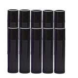 10x 5G Empty Lipstick Tubes Refillable Lip Gloss Balm Bottles Vials Black