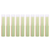 10Pcs Empty Lipstick Tubes Lip Balm Containers DIY Makeup Tools Light Green