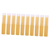 Max 10Pcs Empty Lipstick Tubes Lip Balm Containers DIY Makeup Tools Yellow