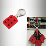 Max Lockout Hasp Steel Lockout Kit Safty Lock 25mm/38mm, Red 38mm