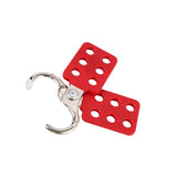 Max Lockout Hasp Steel Lockout Kit Safty Lock 25mm/38mm, Red 38mm