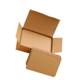 Max Paper Blank Index Flash Cards DIY Greeting Quick Message, 90 Sheets Natural
