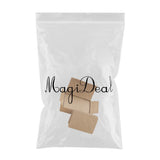 Max Paper Blank Index Flash Cards DIY Greeting Quick Message, 90 Sheets Natural