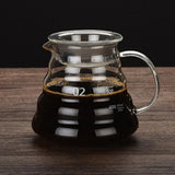Max Glass Coffee Server 250/360/600/800ml Coffee Maker Pot Kettle Glass Filter 600ml Coffee Pot