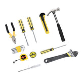 Maxbell 15Pcs Home Repair Tool Set General Household Hand Tool Kit with Tool Box