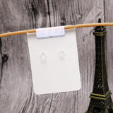 Max Maxb 100pcs Adhesive Lip Adapter or Hanger for Earring Card Display
