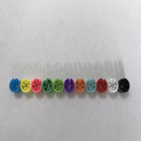 Max Snap On Hanger Size Markers Garment Sizers, Donuts, Bagels, Cubes Purple