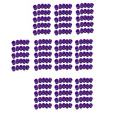 Max Snap On Hanger Size Markers Garment Sizers, Donuts, Bagels, Cubes Purple