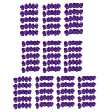 Max Snap On Hanger Size Markers Garment Sizers, Donuts, Bagels, Cubes Purple
