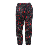 Maxbell Chef Baggy Pants, Chef Uniform, Cook, Culinary Appare Chili pattern XXL