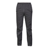 Maxbell Chef Baggy Pants, Chef Uniform, Cook, Culinary Appare Black plaid XXXL