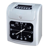 Maxbell Office Employee Attendance Digital Time Clock Pointer Type w/50 Card EU Plug