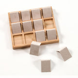 Max Maxb 12pcs Earring Card Holder with Tray for Jewelry Accessory Display Beige