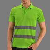 Max Reflective T Shirt Safety Quick Dry High Visibility Short Sleeve Green XL