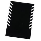 Max Necklace Pendant Chain Display Holder Stand Velvet Easel Organizer Rack 19x28cm