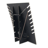 Max Necklace Pendant Chain Display Holder Stand Velvet Easel Organizer Rack 19x28cm
