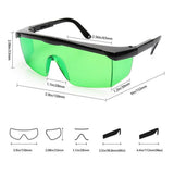 Max Laser Enhancement Eye Protection Safety Glasses for Laser Level Green