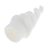 Maxbell Plastic Spiral Cone Spray Nozzle Washing Cleaning Cooling Accs White 11:4