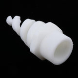 Maxbell Plastic Spiral Cone Spray Nozzle Washing Cleaning Cooling Accs White 11:4