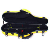 Max Alto Saxophone Handheld Bag Organiser Durable FRP Foam yellow