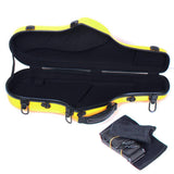 Max Alto Saxophone Handheld Bag Organiser Durable FRP Foam yellow