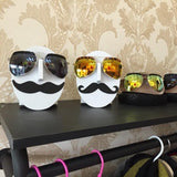 Max Mustache Face Eyeglasses Sunglasses Spectacles Display Stand Rack Style3
