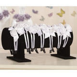 Max Maxb Bright Color Hair Band Display Rack 30x11cm Black