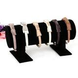 Max Maxb Bright Color Hair Band Display Rack 30x11cm Black