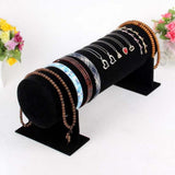 Max Maxb Bright Color Hair Band Display Rack 35x11cm Black