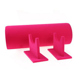 Max Bright Color Hair Band Display Rack 35x11cm Rosered