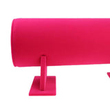 Max Bright Color Hair Band Display Rack 35x11cm Rosered