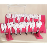 Max Bright Color Hair Band Display Rack 35x11cm Rosered