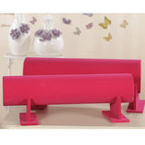 Max Bright Color Hair Band Display Rack 35x11cm Rosered