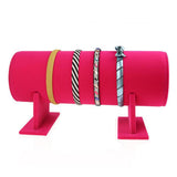 Max Bright Color Hair Band Display Rack 35x11cm Rosered