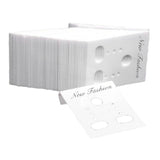 Max 1000pcs Earring Display Cards Wholesale Bulk Jewelry Packaging White 2