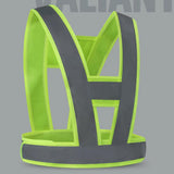 Max Reflective Vest High Visibility Construction Safety Vest Safety Clothing Fluorescent Yellow (Gray Reflective Strip)
